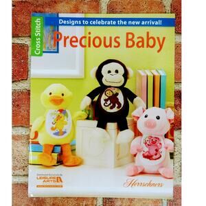 PRECIOUS BABY Cross Stitch - Leisure Arts Herrschners Pattern‎ - Monkey Duck Pig